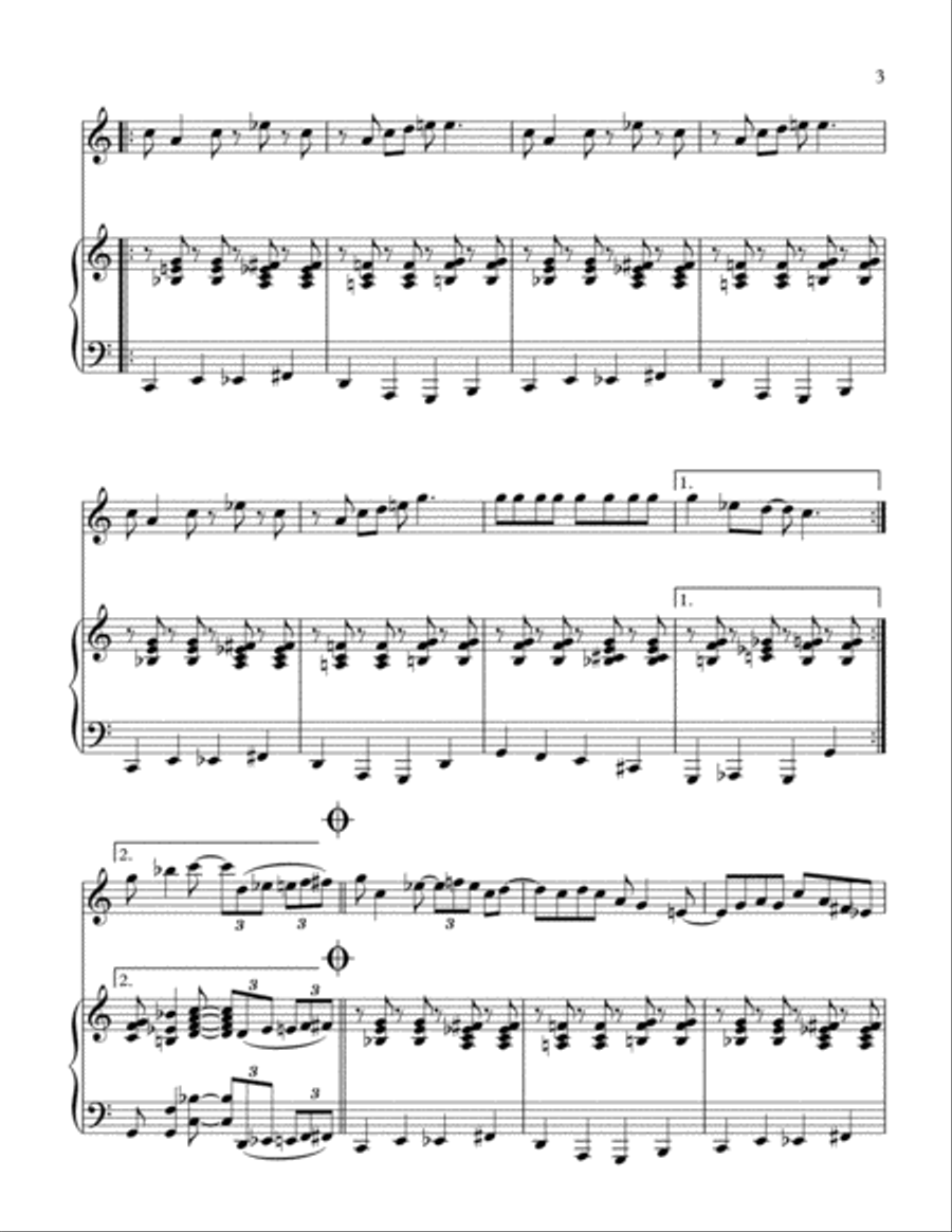 Getting' In The Mood (For Christmas) Piano scores gallery preview page 4