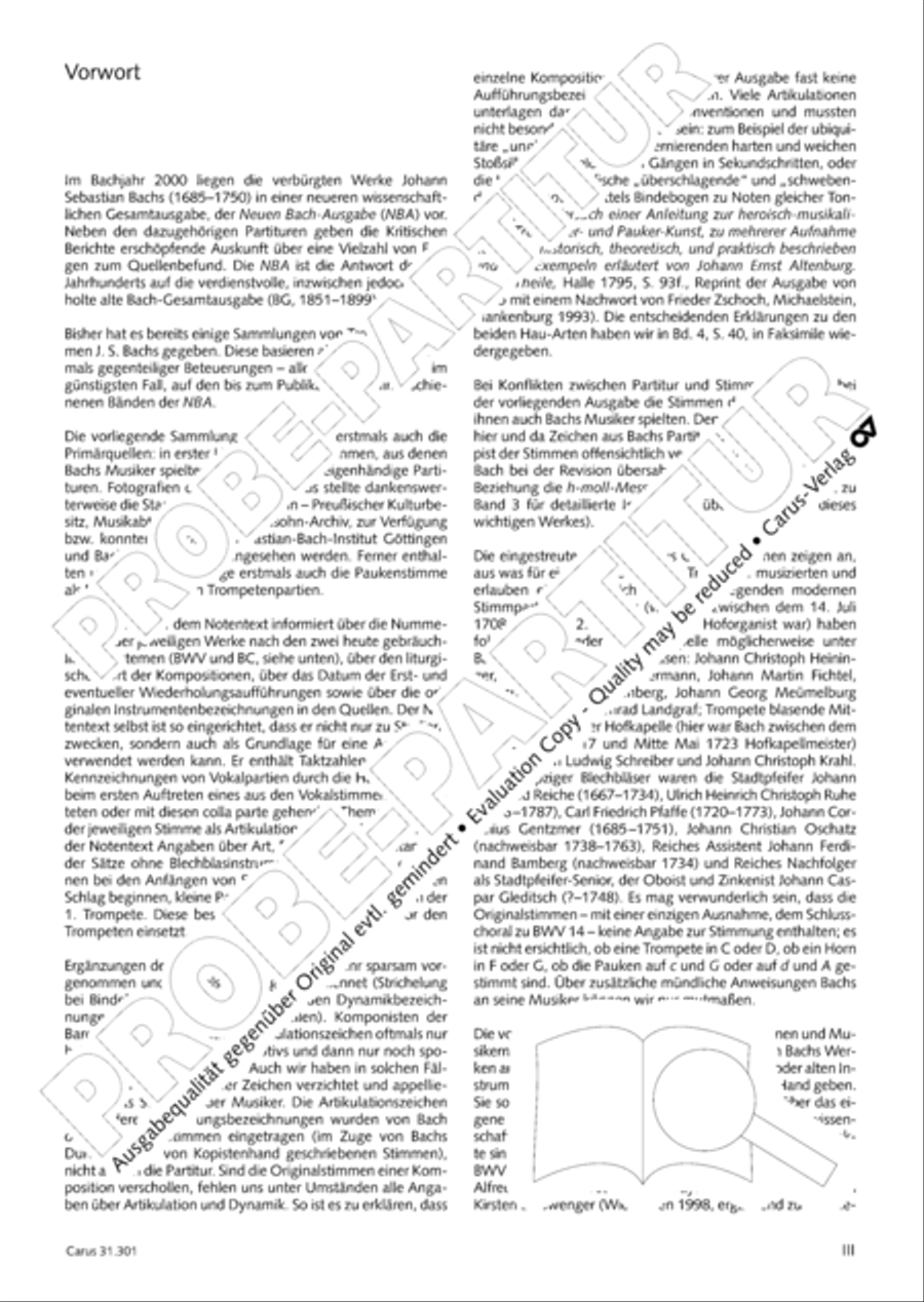 Bach for Brass 1: Cantatas I Voice scores gallery preview page 4