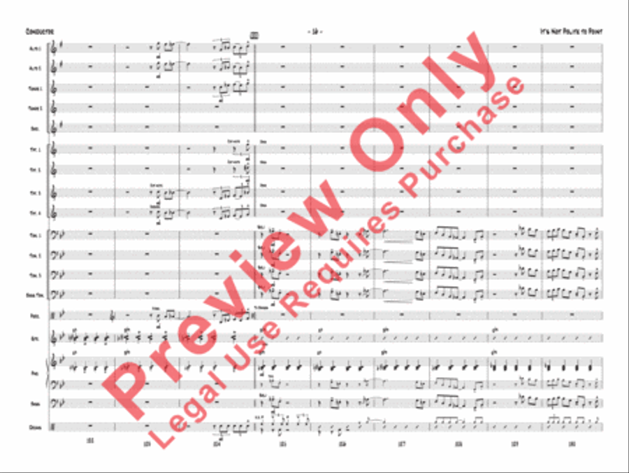 It's Not Polite to Point Jazz Ensemble scores gallery preview page 19
