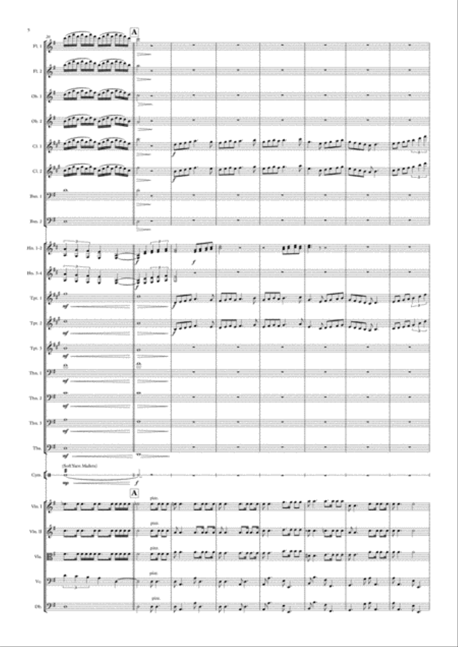 To the Stars... (Ad Astra) Full Orchestra scores gallery preview page 6