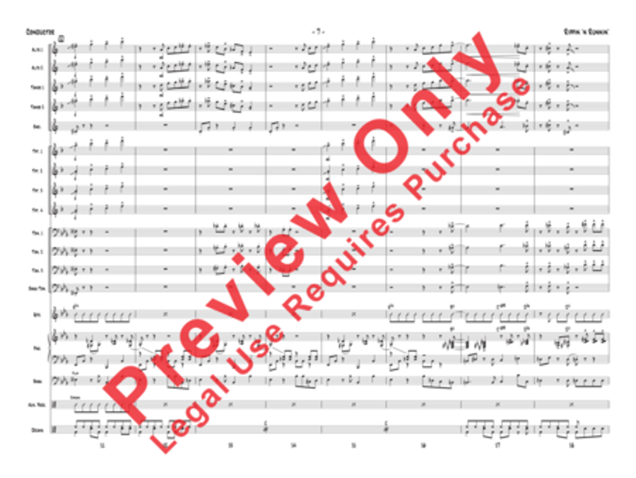 Rippin' 'n Runnin' Jazz Ensemble scores gallery preview page 8