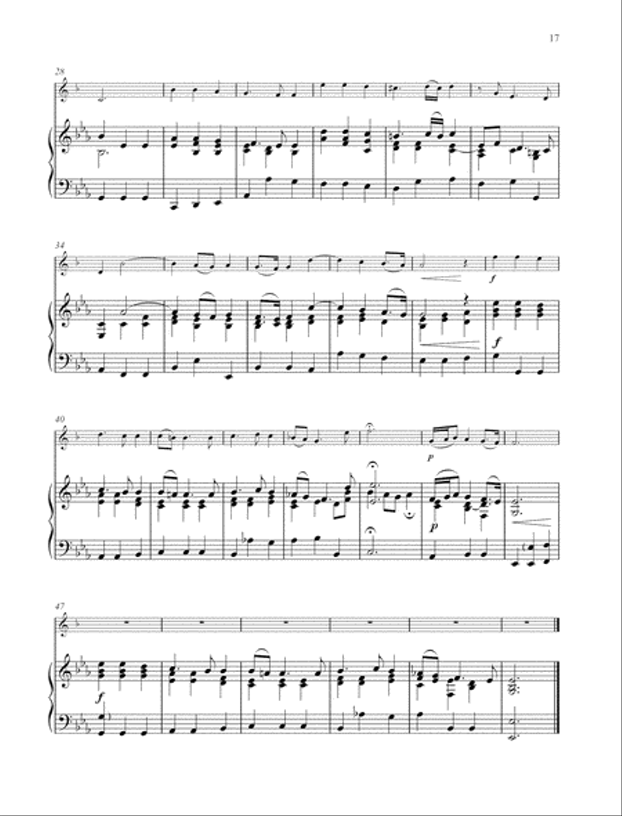 Largo Trumpet Solo scores gallery preview page 2