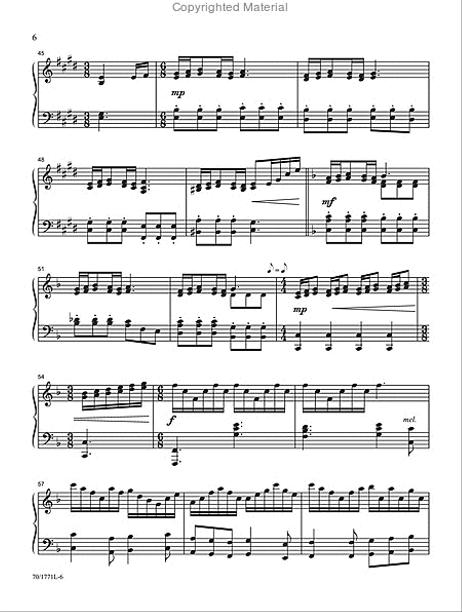 The Art of the Piano, Volume 2 Piano Solo scores gallery preview page 5