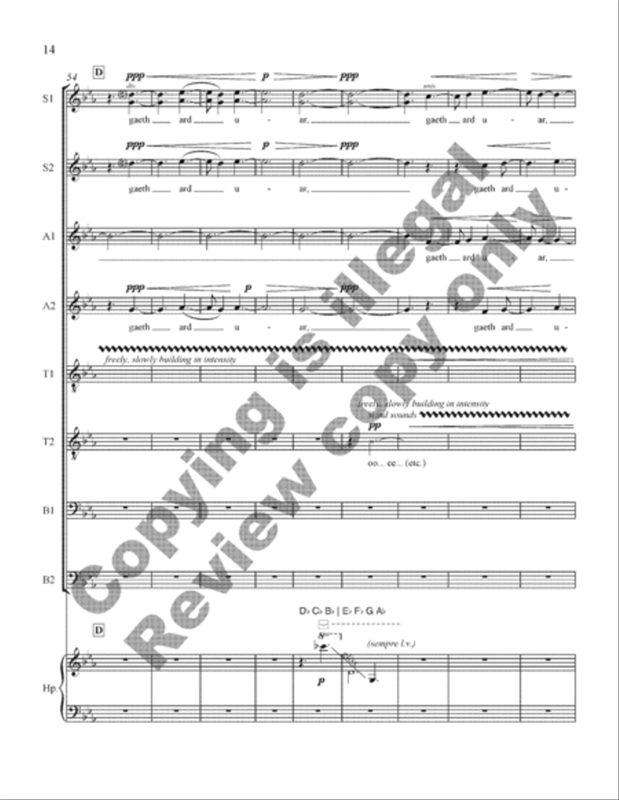 Scel lem duib Scel lem duib SSAATTBB scores gallery preview page 14