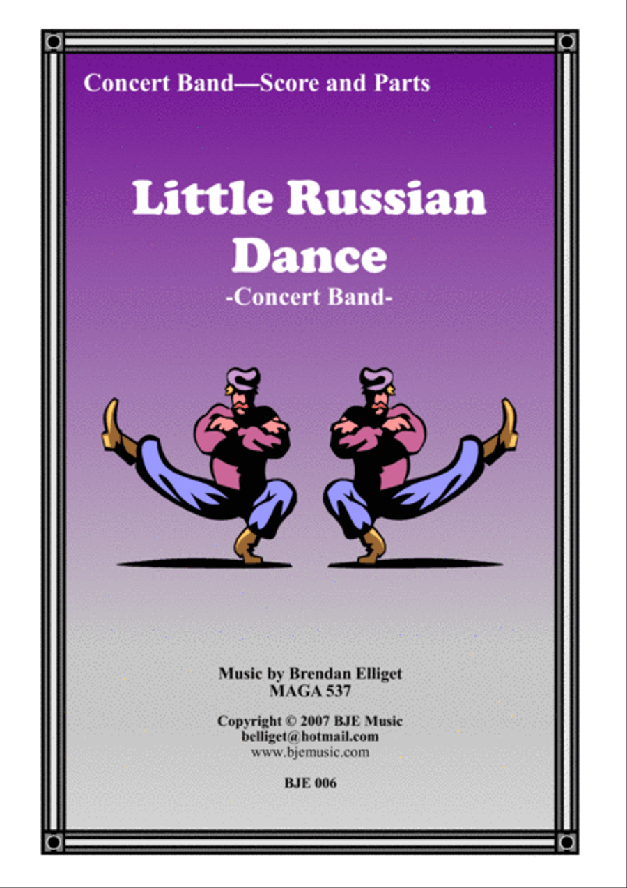 Little Russian Dance - Concert Band Concert Band scores gallery preview page 1