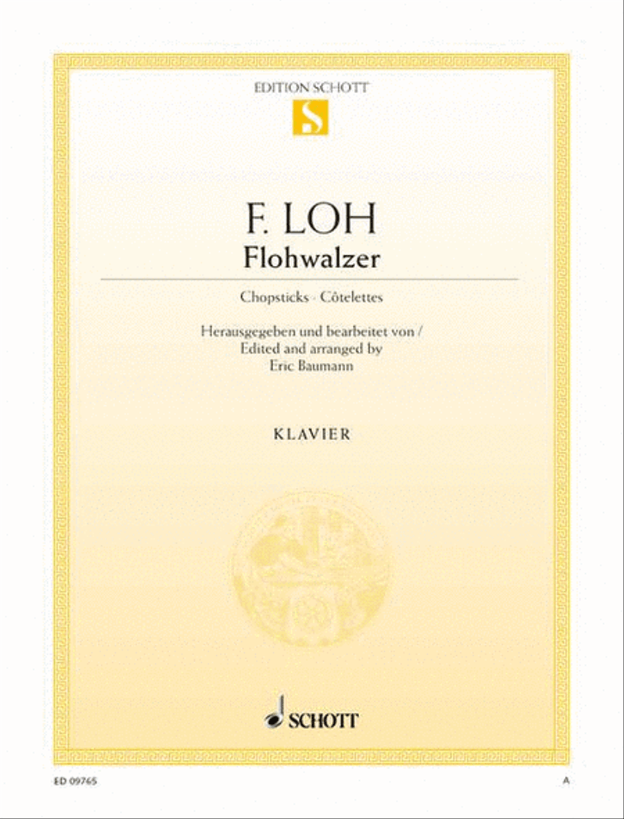 Flohwalzer Piano Solo scores gallery preview page 1
