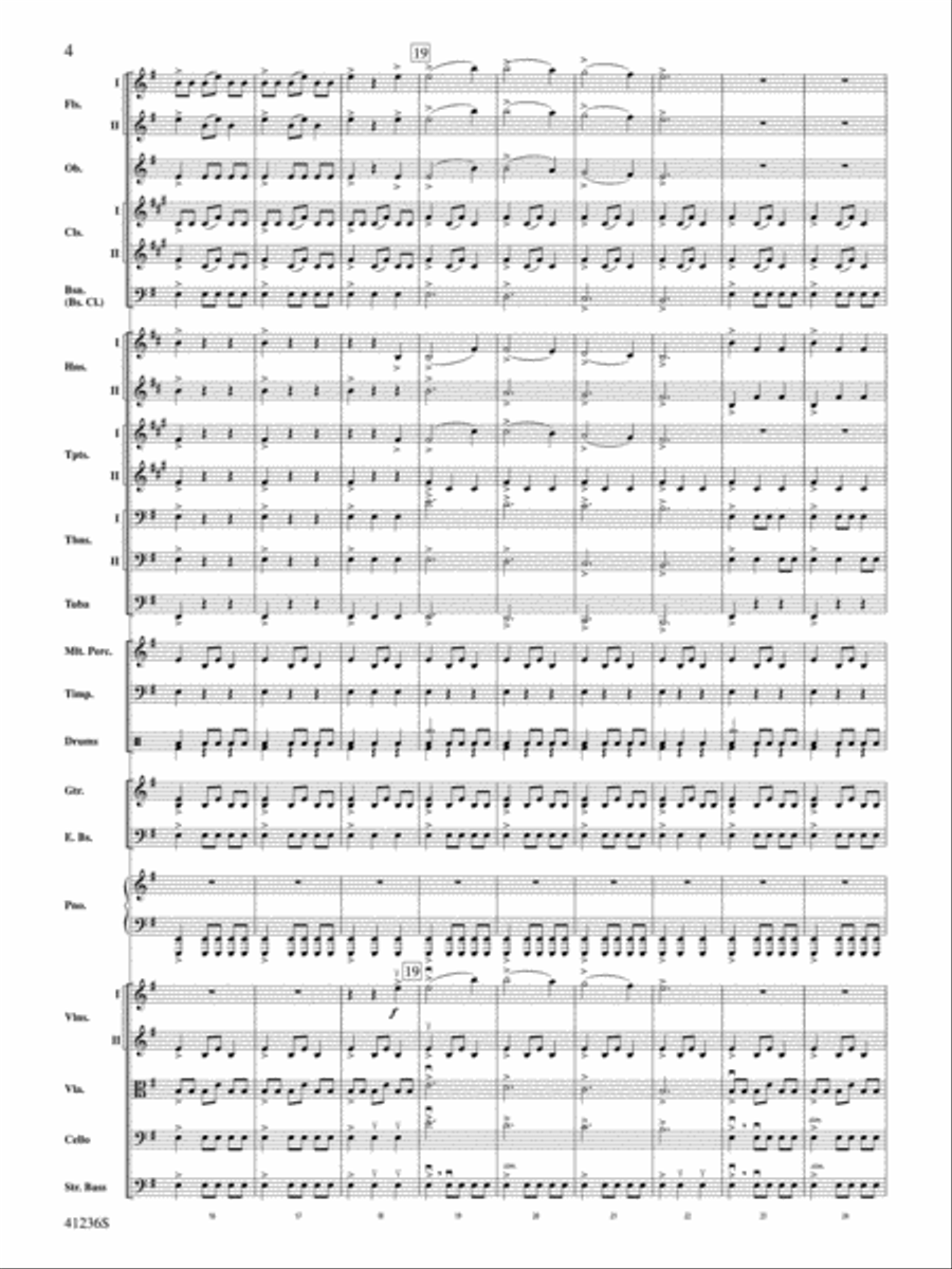 Christmas Eve/Sarajevo 12/24: Score Full Orchestra scores gallery preview page 4