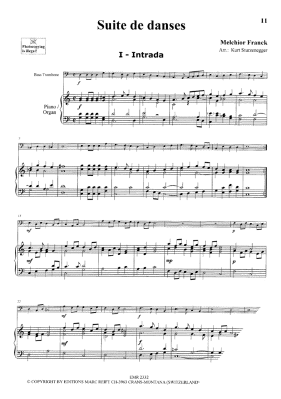 Baroque Masterpieces Trombone scores gallery preview page 5