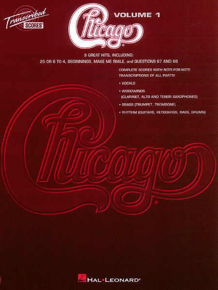 Chicago: Transcribed Scores - Volume 1