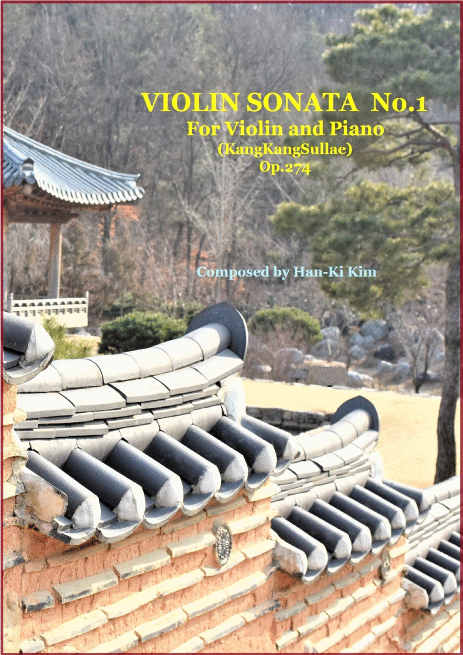 Violin Sonata No.1 Violin Solo scores gallery preview page 1
