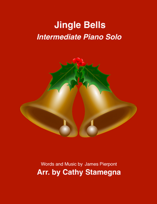 Book cover for Jingle Bells (Piano Solo) - Intermediate/Late Intermediate Piano Solo)