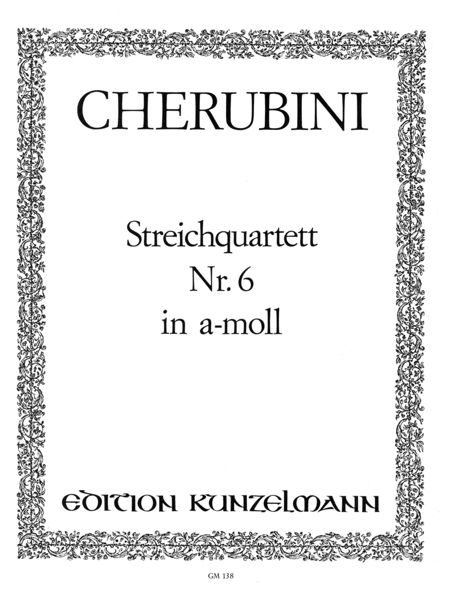 Luigi Cherubini: String Quartet No.6