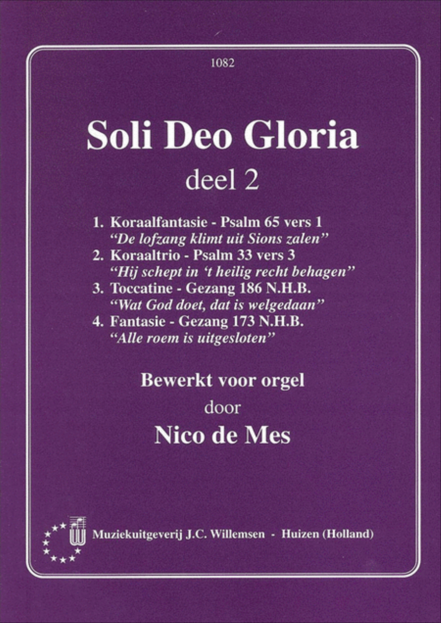 Soli Deo Gloria 2 Organ scores gallery preview page 1