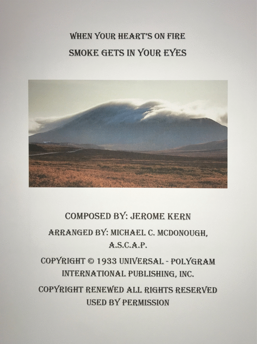 Smoke Gets In Your Eyes Trombone Solo scores gallery preview page 1