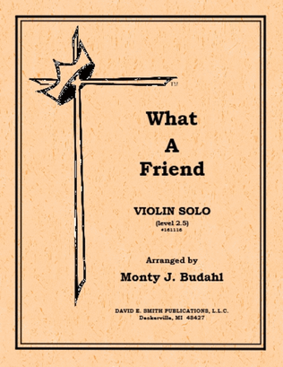 Book cover for What A Friend