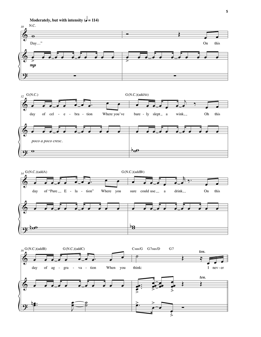 I Never Wanted This Voice scores gallery preview page 2