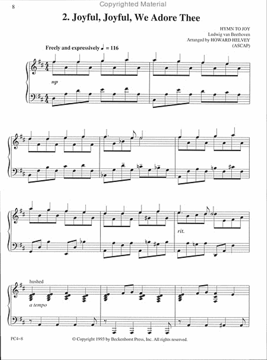 Meditation and Majesty Piano Solo scores gallery preview page 2