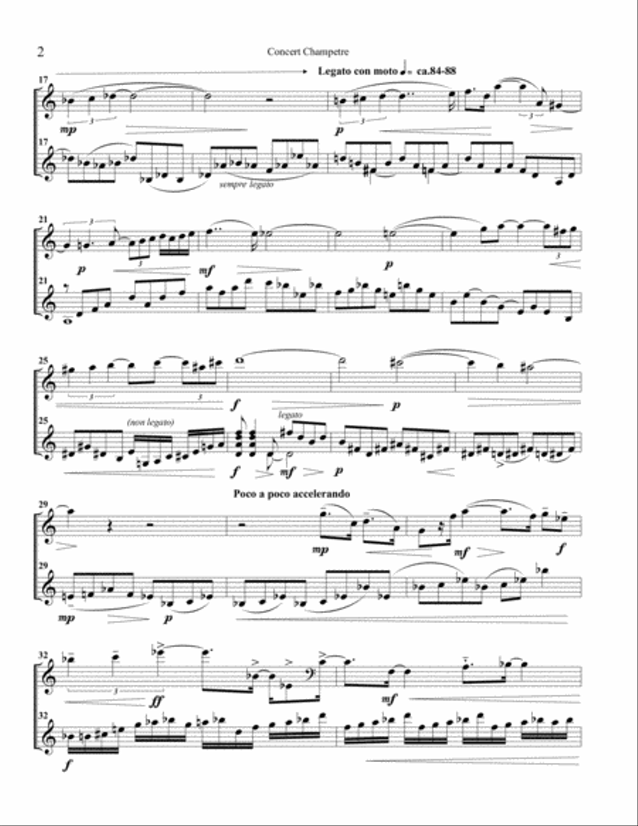 [Read] Concert Champêtre String Duet scores gallery preview page 6