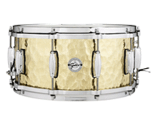 Gretsch Hammered Brass Snare Drum