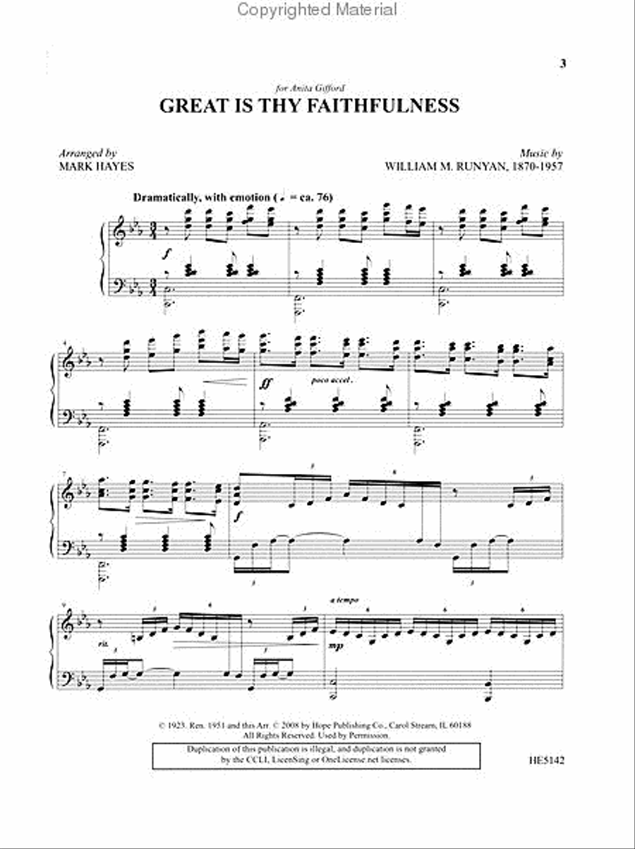 The Best of Mark Hayes – Volume 2 Piano Solo scores gallery preview page 2