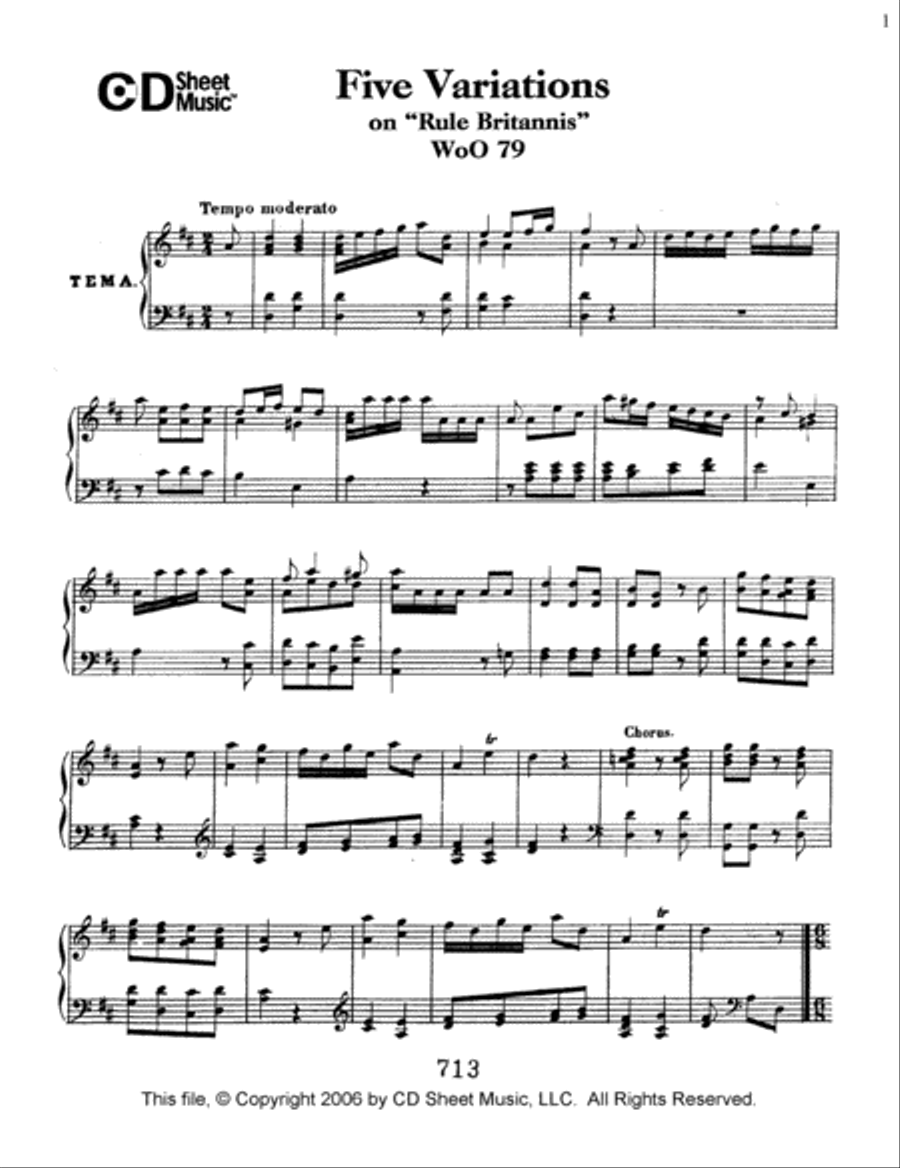 Variations (5) on 