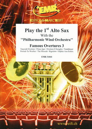 Book cover for Play The 1st Alto Sax With The Philharmonic Wind Orchestra