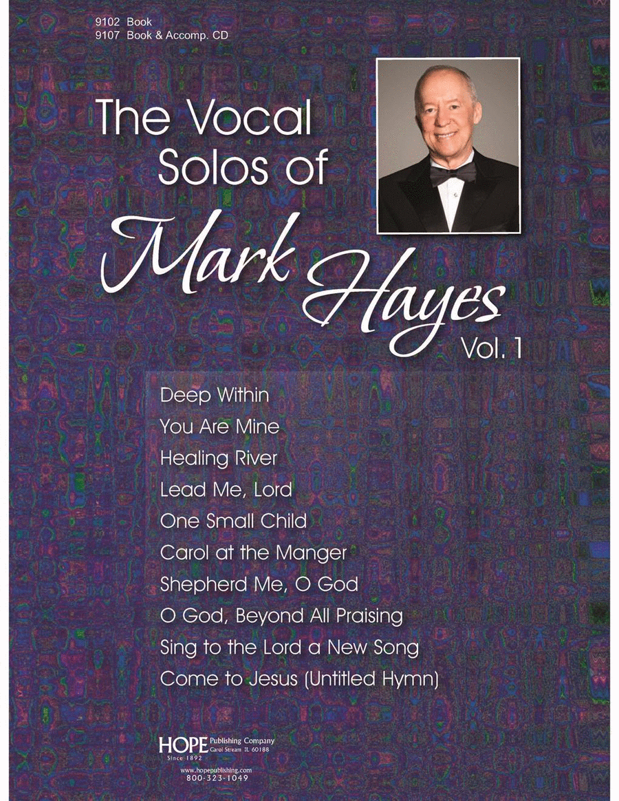 The Vocal Solos of Mark Hayes, Vol. 1 Voice Solo scores gallery preview page 1