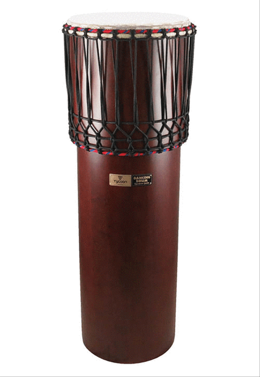 Ngoma Drum with Traditional Dark Brown Finish Percussion scores gallery preview page 2
