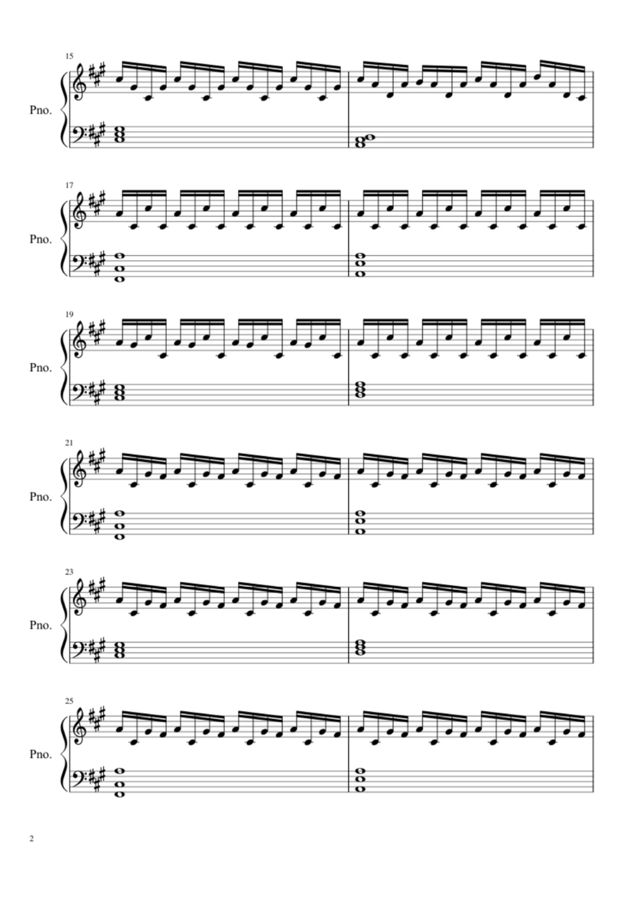 Love Is A Mystery Easy Piano scores gallery preview page 2
