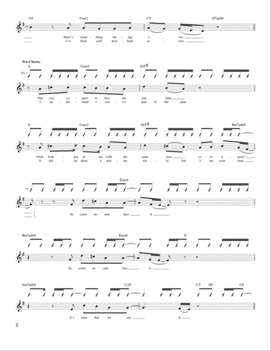 Love Soon Acoustic Guitar scores gallery preview page 2