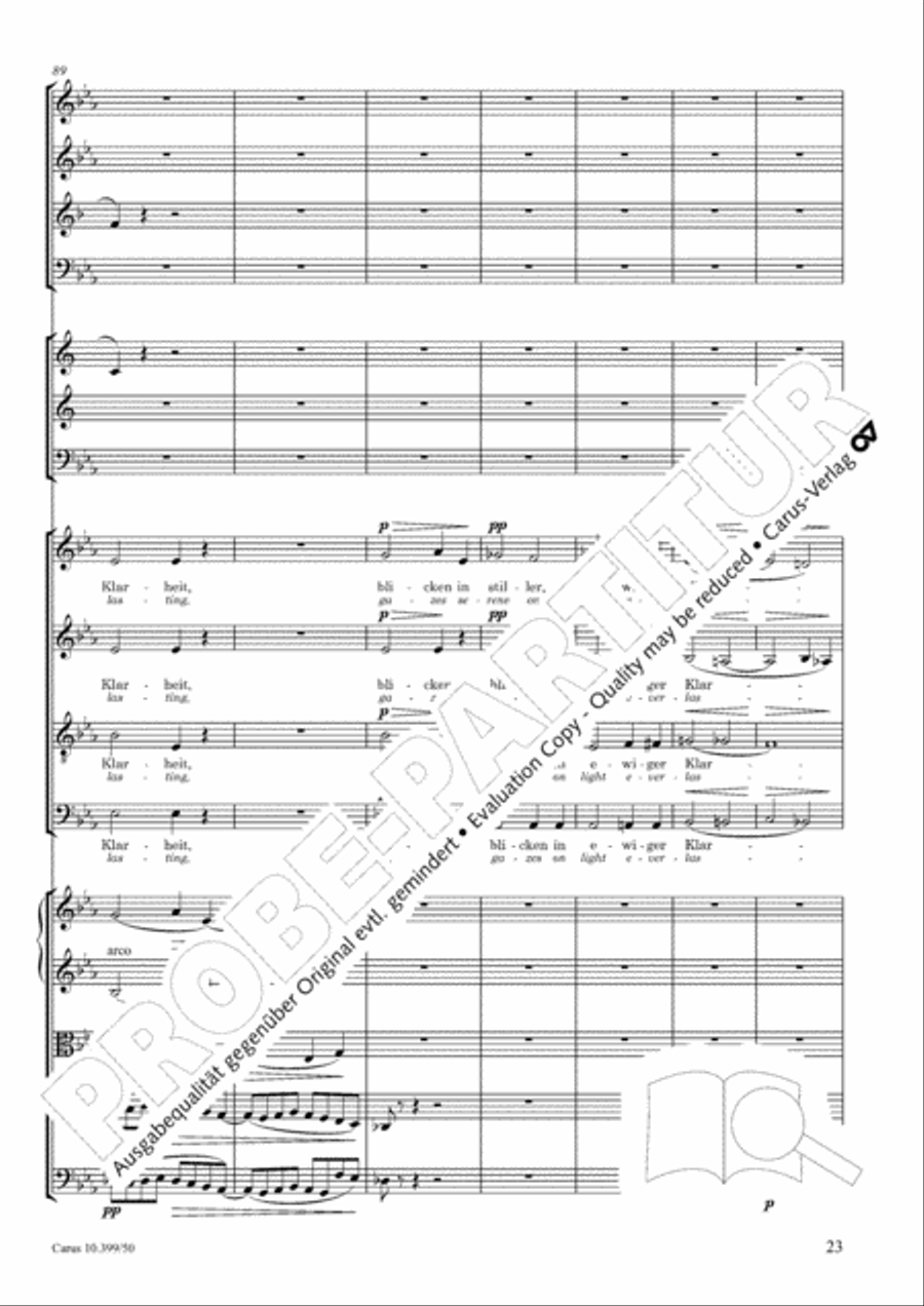 Schicksalslied, Op. 54 Choir scores gallery preview page 24