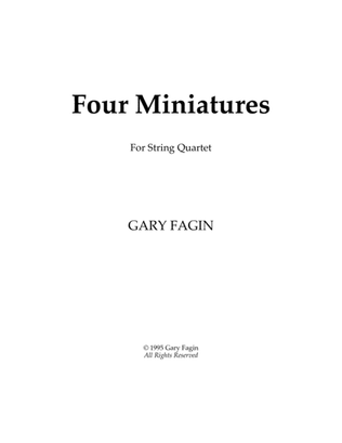 Four Miniatures for String Quartet