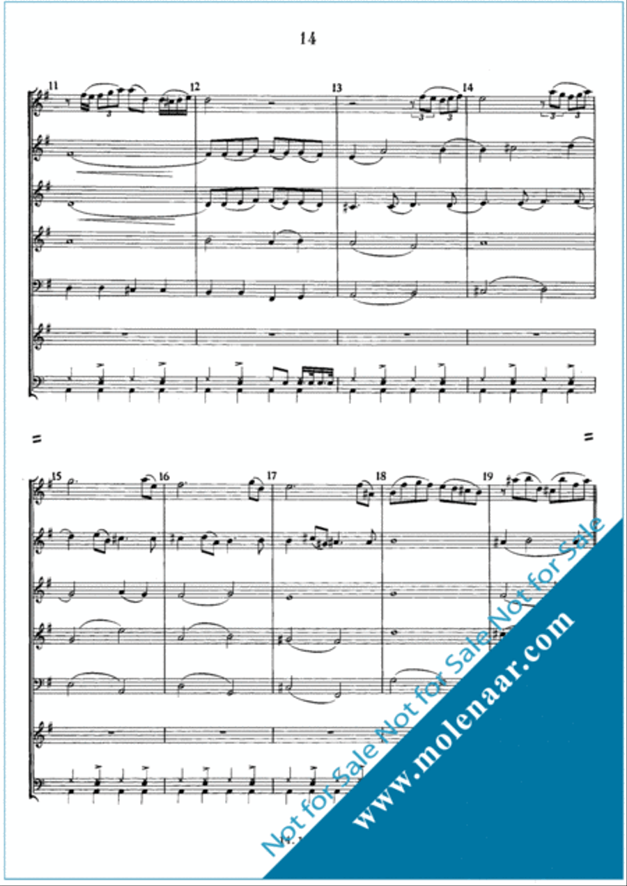 Sinfonia Alla Barocco Accordion Orchestra scores gallery preview page 18