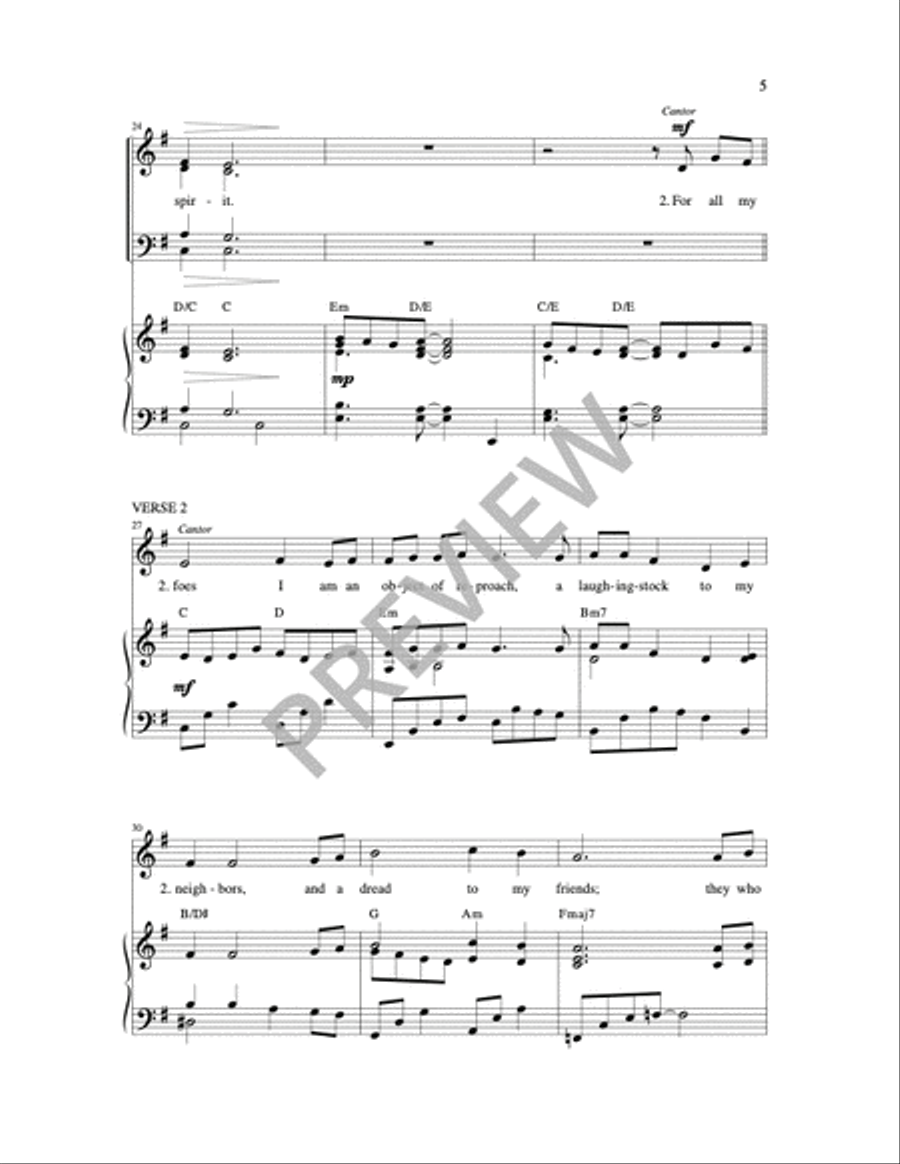 Father into Your Hands Father into Your Hands 4-Part scores gallery preview page 10