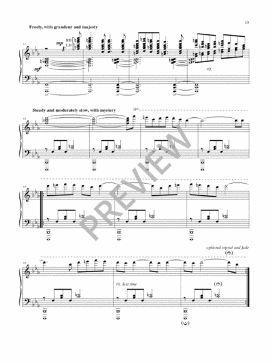 Seasons of Grace - Volume 2 Piano Solo scores gallery preview page 17