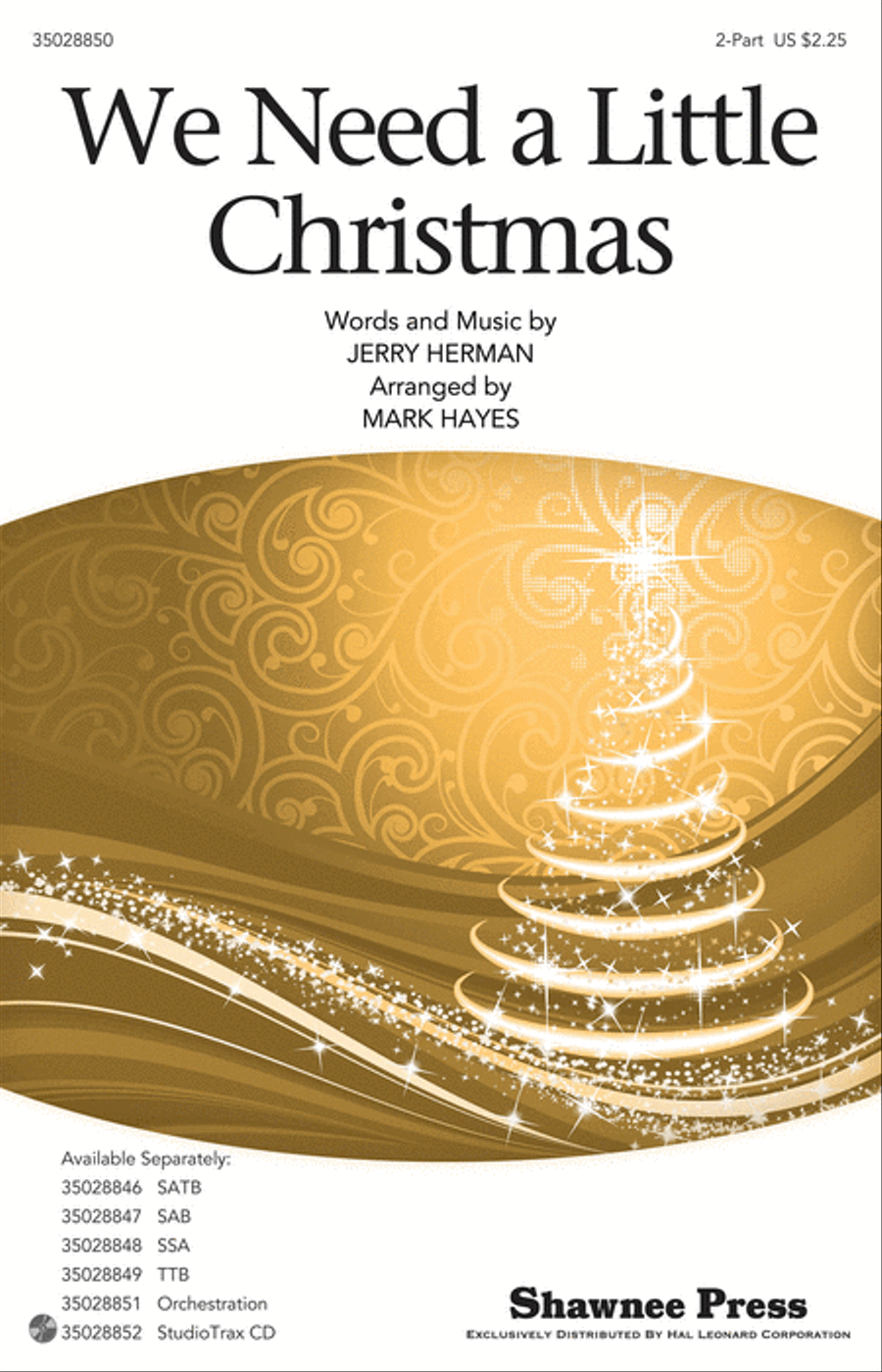 We Need a Little Christmas 2-Part scores gallery preview page 1