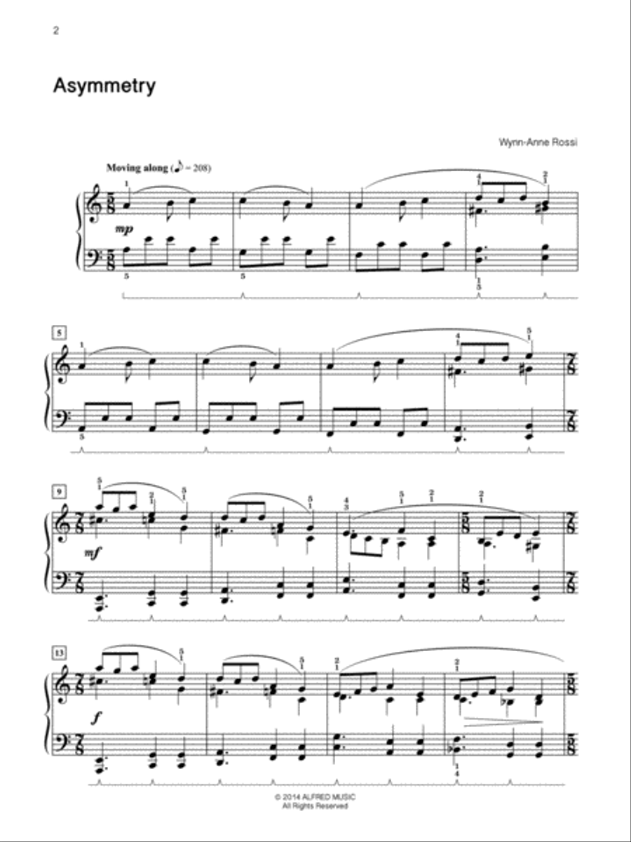 One of a Kind Solos, Book 4 Piano Solo scores gallery preview page 3