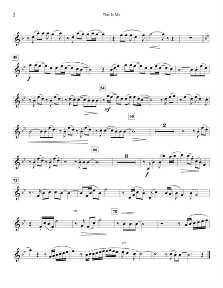 This Is Me This Is Me Small Ensemble scores gallery preview page 3