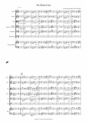 The Death of Ase (from Peer Gynt) for String Orchestra