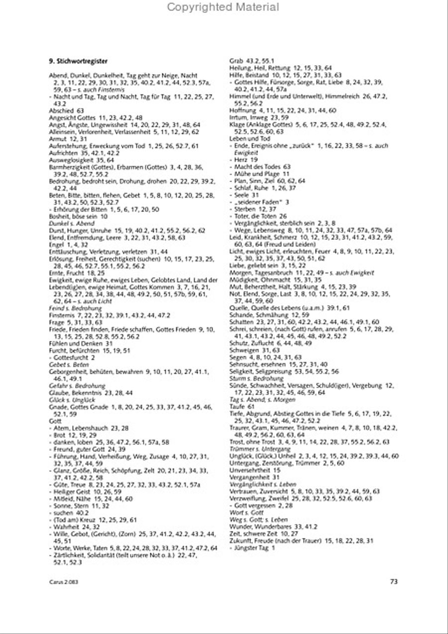 Choirbook of Mourning Choir scores gallery preview page 67