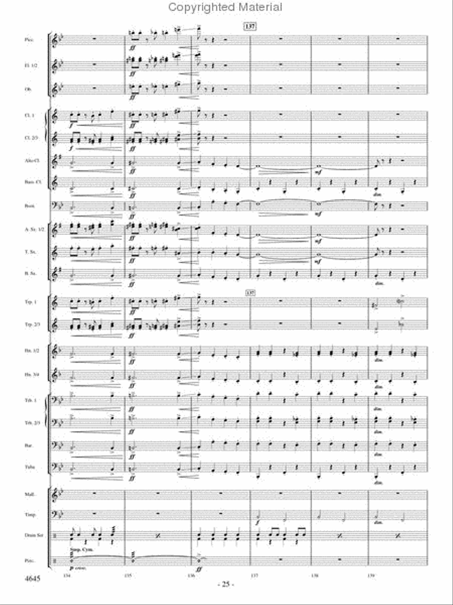 New York: 1927 Concert Band scores gallery preview page 24