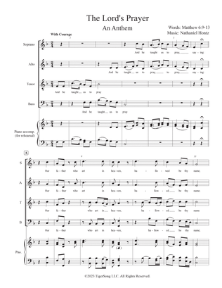 The Lord's Prayer (Anthem for SATB Choir)