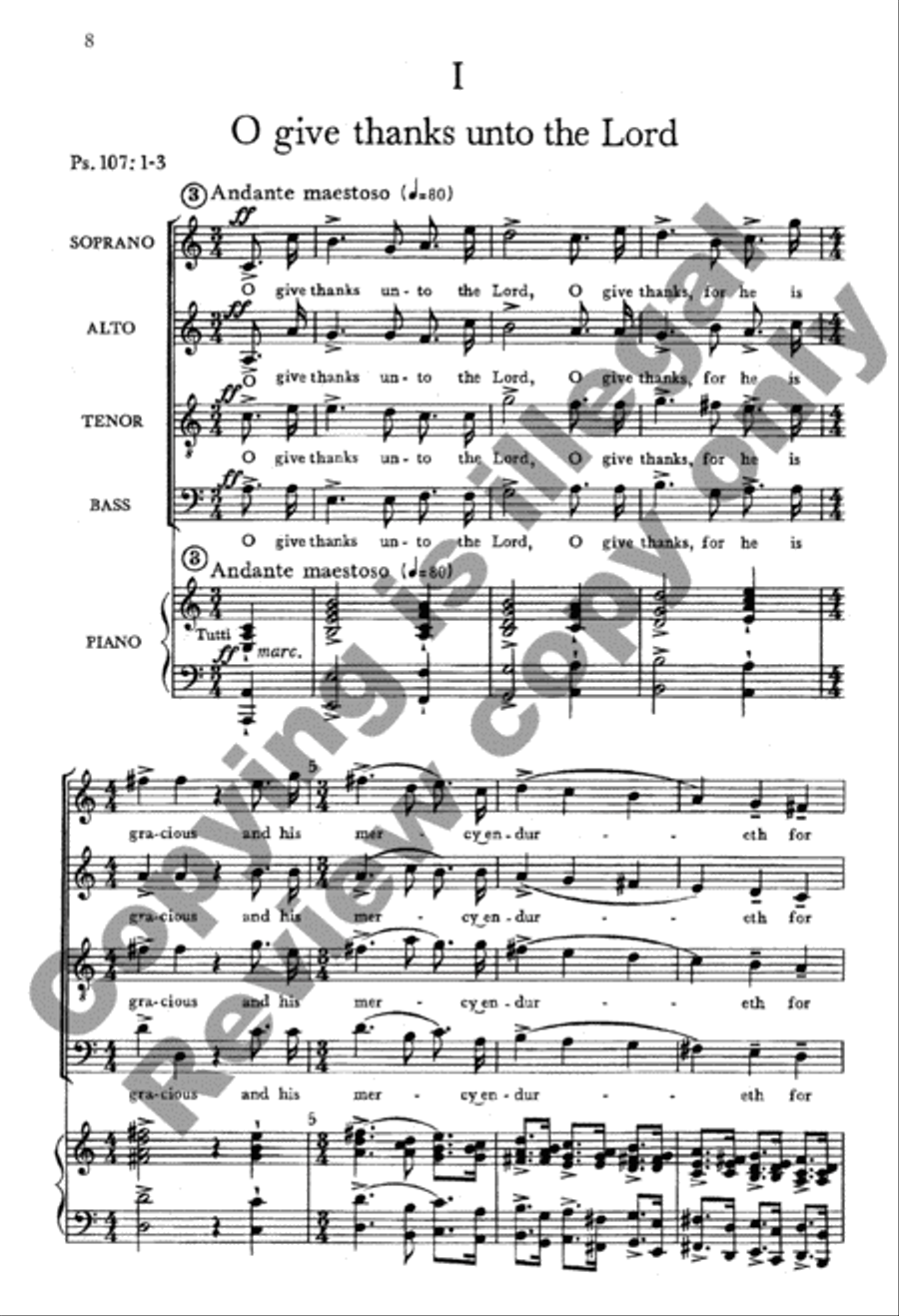 A Psalm Of Thanksgiving A Psalm Of Thanksgiving 4-Part scores gallery preview page 27