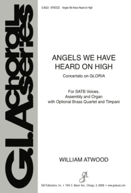 Angels We Have Heard on High - Full Score and Parts