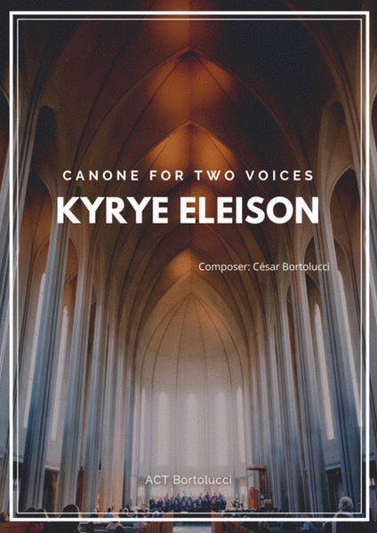 Kyrie Eleison - Canone For Two Voices image number null