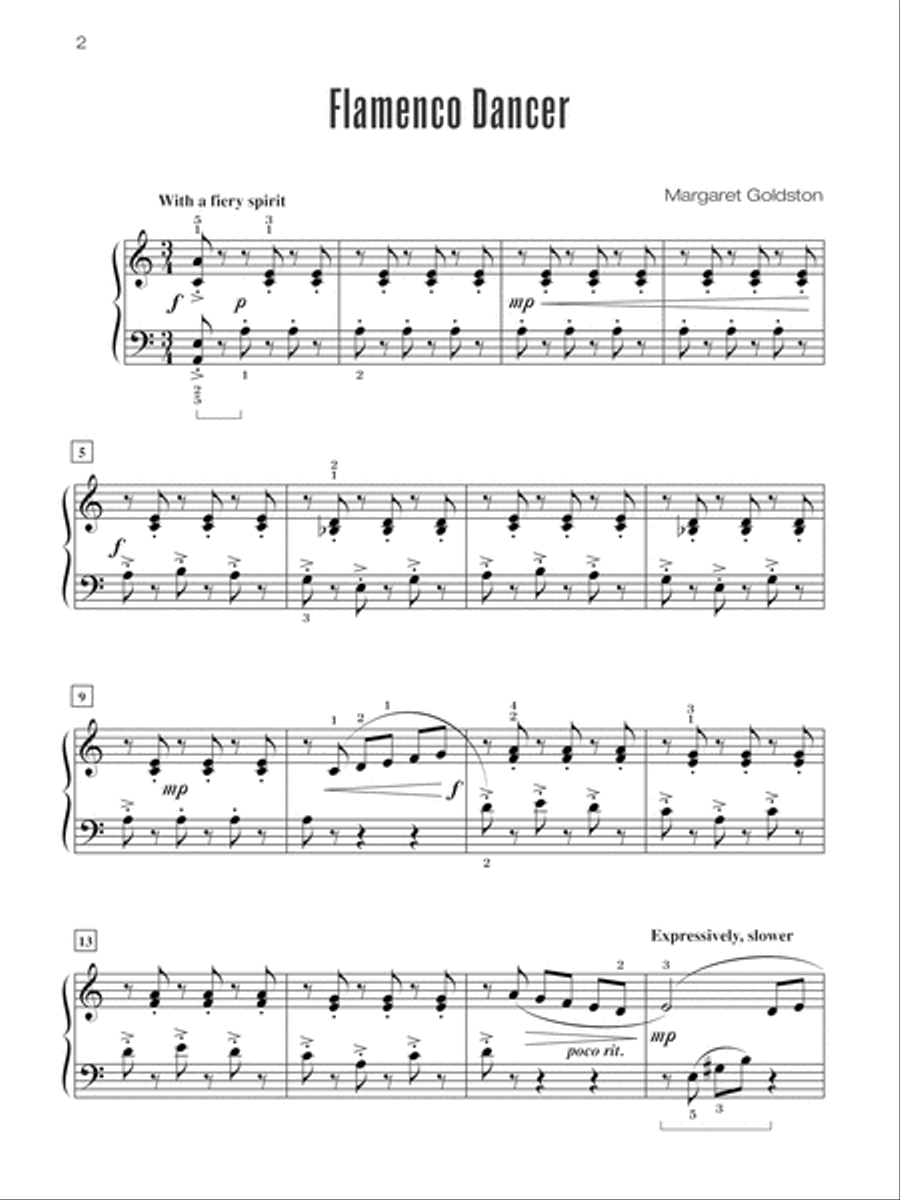 The Virtuosic Performer, Book 1 Easy Piano scores gallery preview page 3