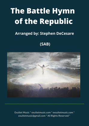 Book cover for The Battle Hymn of the Republic (SAB)