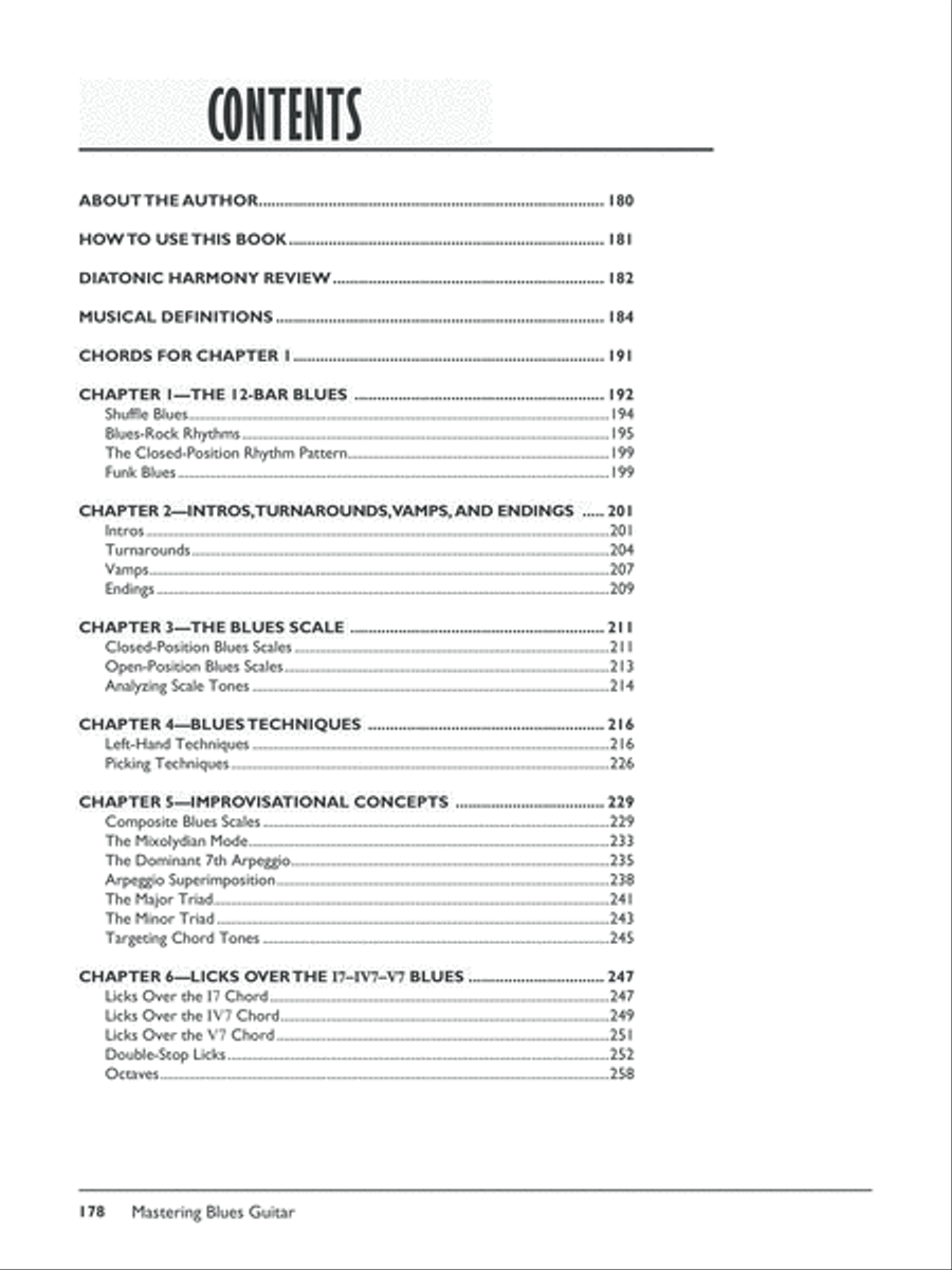 The Complete Blues Guitar Method Complete Edition Electric Guitar scores gallery preview page 12