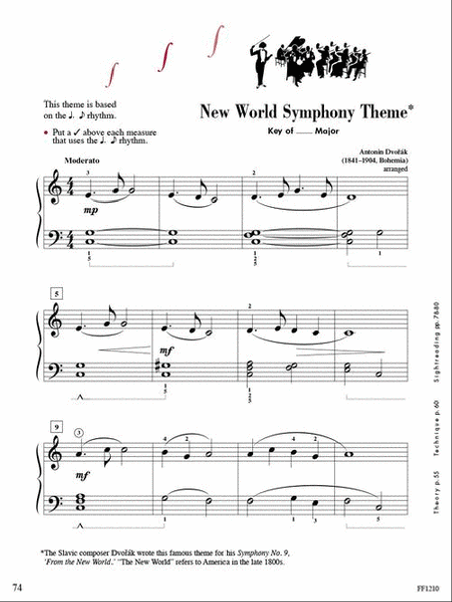 Accelerated Piano Adventures for the Older Beginner Piano Method scores gallery preview page 6