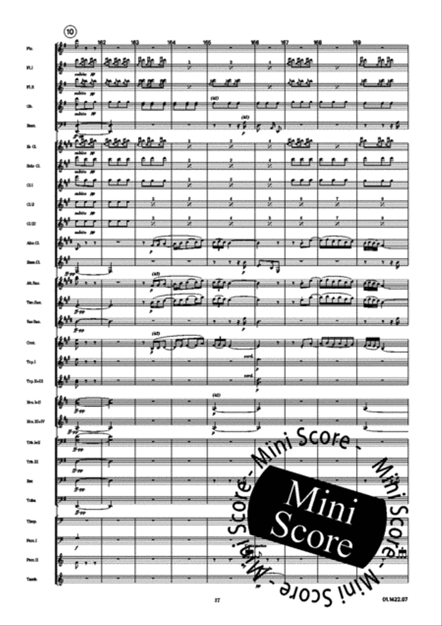 Aragon Concert Band scores gallery preview page 23